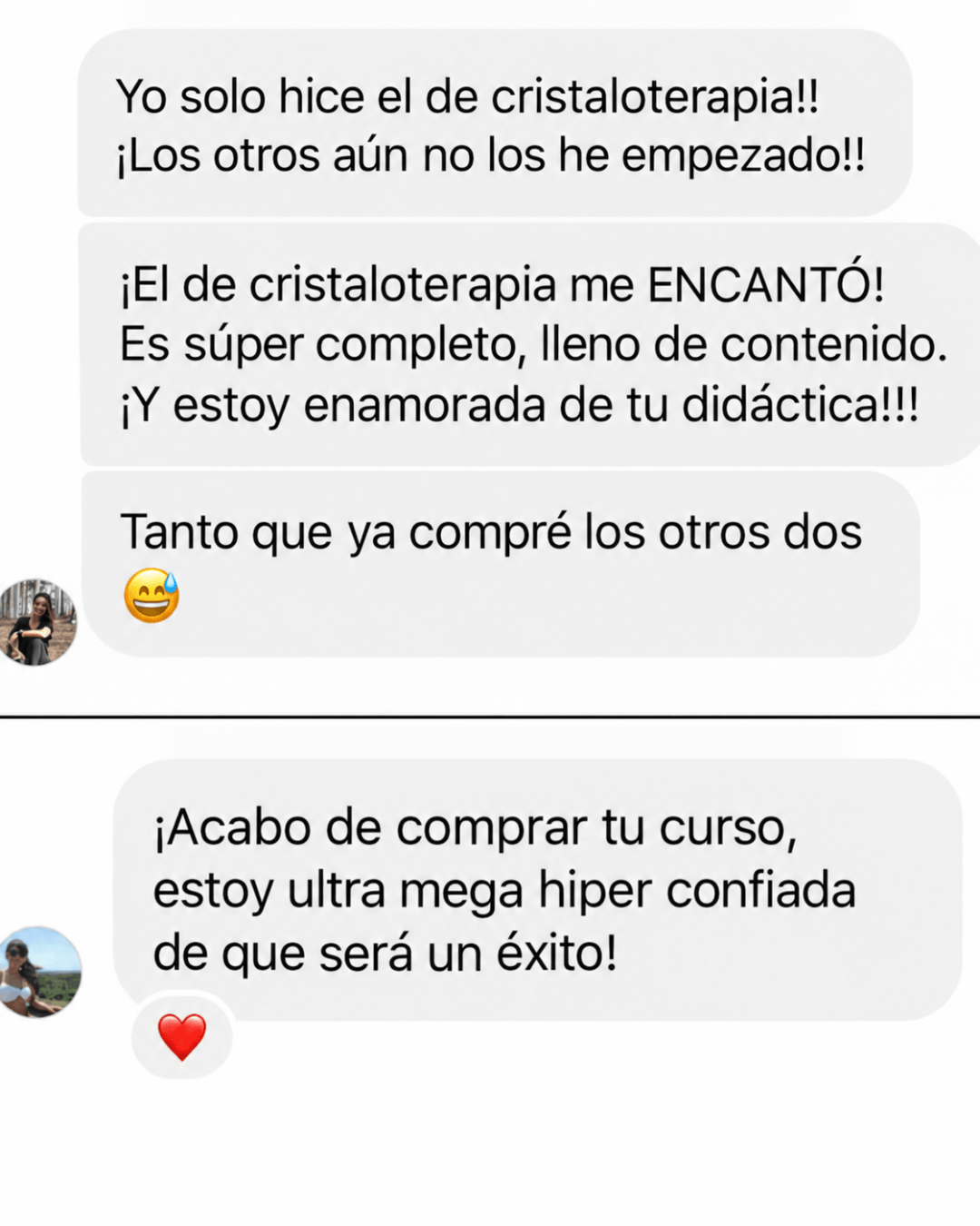 Testimonio de alumna